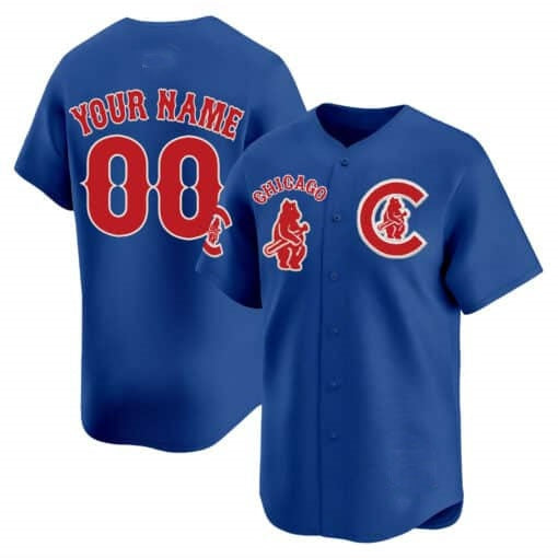 Custom Chicago Cubs Special Vapor Premier Limited Jersey V2 ¨C Royal BFRAILEY