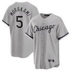 Chicago White Sox #5 Munetaka Murakami Player Gray BFRAILEY Home Game Stitched Jerseys