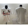 St. Louis Cardinals Blank White BFRAILEY Cool Base Stitched Jersey