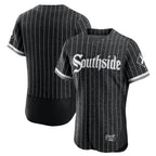 Chicago White Sox Blank Player Black BFRAILEY City Connect Limited Elite Home Stitched Jerseys