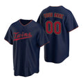 Custom Minnesota Twins Navy BFRAILEY 2020 Stitched Cool Base Jersey