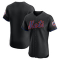 New York Mets Black BFRAILEY Alternate Elite Jersey