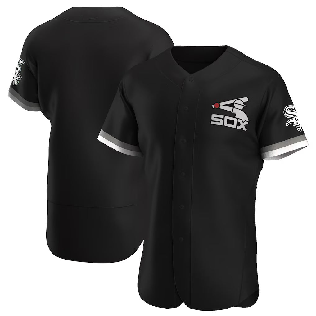 Chicago White Sox Black BFRAILEY Alternate Authentic Team Jersey