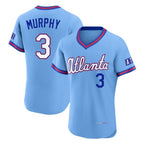 Atlanta Braves #3 Dale Murphy Player Powder Blue BFRAILEY 2026 City Connect T-shirt Limited Elite Home Game Stitched Jerseys