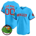 Custom Boston Red Sox Wally Vapor Premier Limited Jersey ¨C Blue BFRAILEY
