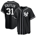 New York Yankees #31 Cam Schlittler 2026 Fashion Replica Black BFRAILEY Out Stitched Jersey