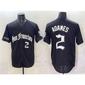 San Francisco Giants #2 Willy Adames Black BFRAILEY 'Gothic Fog Edition' Vapor Premier Limited Stitched Jersey