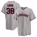 Cleveland Guardians #38 Steven Kwan Player Gray BFRAILEY Game Home Stitched Jerseys
