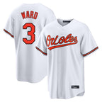 Baltimore Orioles #3 Taylor Ward Player White BFRAILEY Home Game Stitched Jerseys