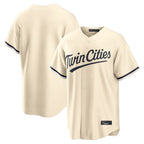 Minnesota Twins Blank Player Cream BFRAILEYGame Limited Home Stitched Jerseys