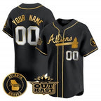 Custom Atlanta Braves Atliens Vapor Premier Limited Jersey ¨C Black BFRAILEY