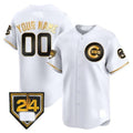 Custom Chicago Cubs 2024 Spring Training Patch Vapor Premier Limited Jersey V2 ¨C All Stitched-White BFRAILEY