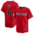 Cleveland Guardians #6 David Fry Player Red BFRAILEY Limited Home Stitched Jerseys