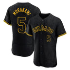 Chicago White Sox #5 Munetaka Murakami Player Black BFRAILEY Snake Skin City Limited Elite Home Stitched Jerseys