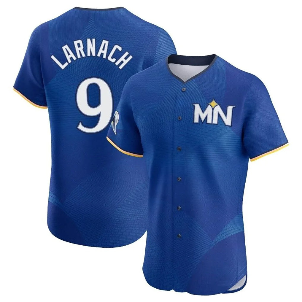 Minnesota Twins #9 Trevor Larnach Player Royal BFRAILEYCity Connect Limited Elite Home Stitched Jerseys