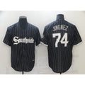 Chicago White Sox #74 Jimenez City Edition Black BFRAILEY Game 2021 Jerseys