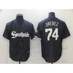 Chicago White Sox #74 Jimenez City Edition Black BFRAILEY Game 2021 Jerseys