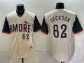 Baltimore Orioles #82 Jeremiah Jackson Natural BFRAILEY 2026 City Connect Stadium Stitched Jersey
