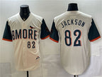 Baltimore Orioles #82 Jeremiah Jackson Natural BFRAILEY 2026 City Connect Stadium Stitched Jersey