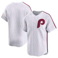 Philadelphia Phillies White BFRAILEY Throwback Cooperstown Collection Limited Jersey