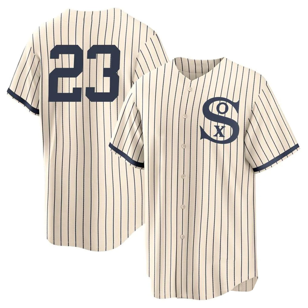Chicago White Sox #23 Andrew Benintendi Player Cream BFRAILEY Field of Dreams Home Game Stitched Jerseys