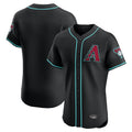 Arizona Diamondbacks Black BFRAILEY Limited Limited Elite Home Game Blank Player Stitched Jerseys