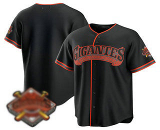 San Francisco Giants Blank Black BFRAILEY 2026 Alternate Stadium Stitched Jersey