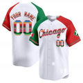 Custom Chicago White Sox Mexico Vapor Premier Limited Jersey V3- White BFRAILEY