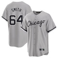 Chicago White Sox #64 Shane Smith Player Gray BFRAILEY Home Game Stitched Jerseys
