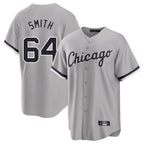 Chicago White Sox #64 Shane Smith Player Gray BFRAILEY Home Game Stitched Jerseys