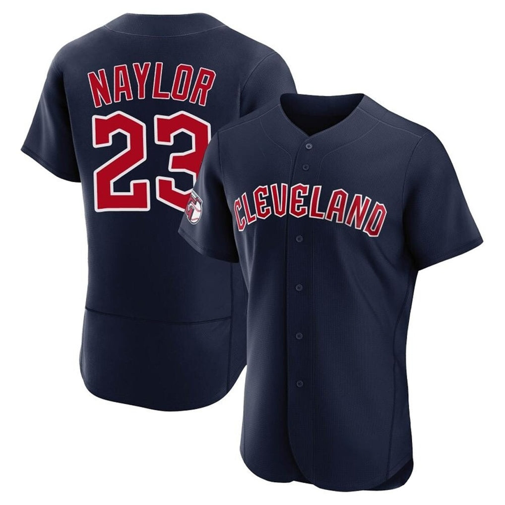Cleveland Guardians #23 Bo Naylor Player Navy BFRAILEY Limited Elite Home Stitched Jerseys