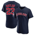 Cleveland Guardians #23 Bo Naylor Player Navy BFRAILEY Limited Elite Home Stitched Jerseys