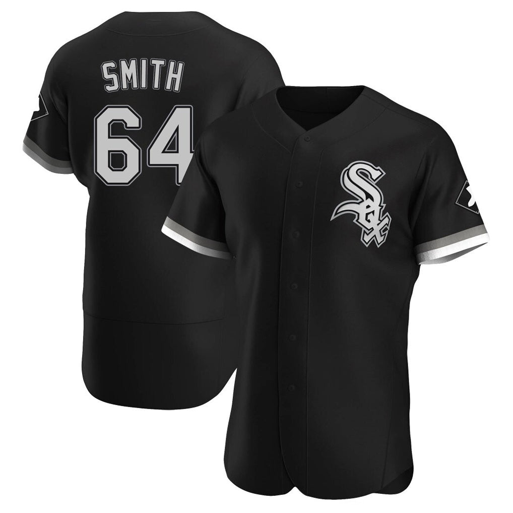 Chicago White Sox #64 Shane Smith Player Black BFRAILEY Limited Elite Home Stitched Jerseys