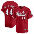 Cincinnati Reds #44 Elly De La Cruz Player Red BFRAILEY Home Limited Stitched Jerseys