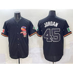 Chicago White Sox #45 Michael Jordan Black BFRAILEY Mexico Limited Stitched Jersey