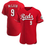 Cincinnati Reds #9 Matt McLain Player Red BFRAILEY Limited Elite Home Stitched Jerseys