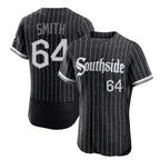 Chicago White Sox #64 Shane Smith Player Black BFRAILEY City Connect Limited Elite Home Stitched Jerseys
