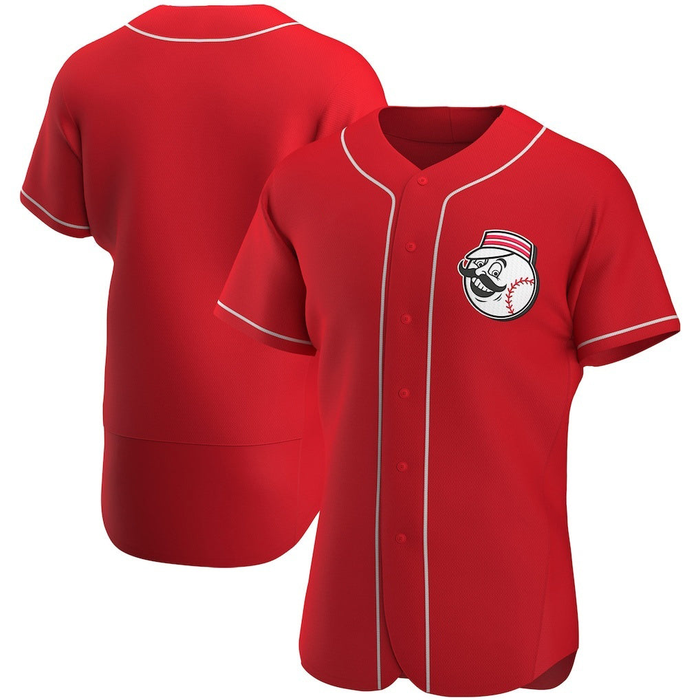 Cincinnati Reds Scarlet BFRAILEY Alternate Authentic Team Logo Jersey