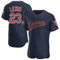 Minnesota Twins #23 Royce Lewis Player Navy BFRAILEY60th Home Limited Elite Stitched Jerseys