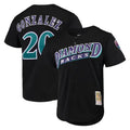 Arizona Diamondbacks #20 Luis Gonzalez Player Black BFRAILEY Mitchell & Ness Throwback Cooperstown Collection Mesh Limited Stitched Jerseys