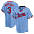Minnesota Twins #3 Harmon Killebrew Light Blue BFRAILEY Road Cooperstown Collection Player Jersey