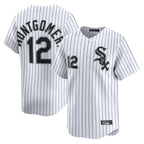 Chicago White Sox #12 Colson Montgomery Player White BFRAILEY Stripe Limited Home Stitched Jerseys