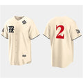 Texas Rangers #2 Marcus Semien Cream BFRAILEY 2023 World Series City Connect Stitched Jersey