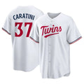 Minnesota Twins #37 Victor Caratini Player White BFRAILEYHome Game Stitched Jerseys