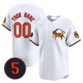 Custom Baltimore Orioles Robinson Patch Vapor Premier Limited Jersey V3 ¨C White BFRAILEY