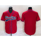 Toronto Blue Jays Blank Red BFRAILEY Cool Base Stitched Jersey