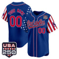 Custom Baltimore Orioles America 250 Edition Vapor Premier Limited Royal BFRAILEY Stitched Jerseys