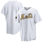 New York Mets Blank White BFRAILEY 2022 All-Star Cool Base Stitched Jersey