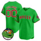 Custom Boston Red Sox Wally Vapor Premier Limited Jersey ¨C All Stitched-Green BFRAILEY