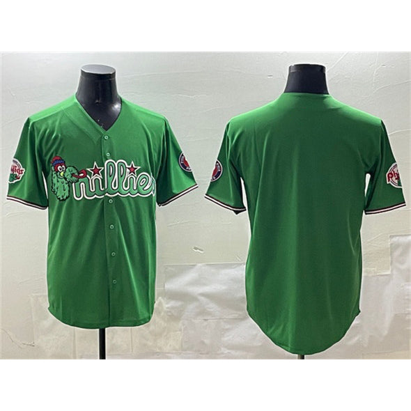 Philadelphia Phillies Blank Green BFRAILEY Phanatic Limited Stitched Jersey 2